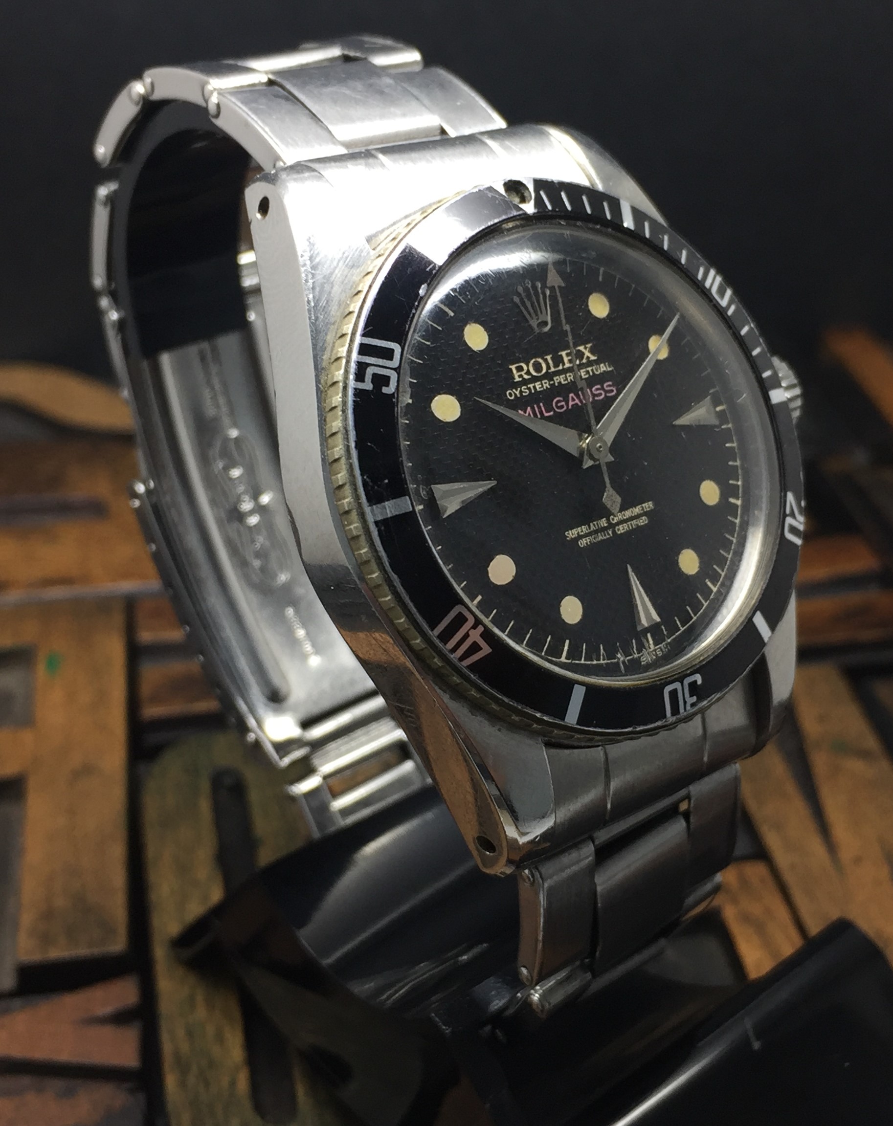 Rolex Milgauss 6541 Dial Wide Watches