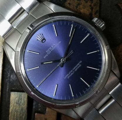 1975 Rolex Oyster Perpetual 1002 Blue Dial