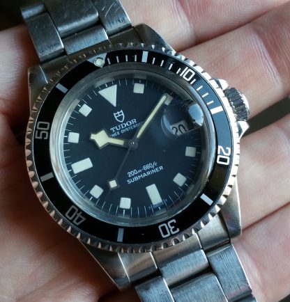 1980 Tudor Submariner Snowflake 94110 Black Dial